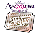 [BanG Dream! Ave Mujica prima aurora] Movie Release Celebration Sticker Exchange Ticket
