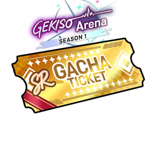 GEKISO ARENA Season 1 SR+ Guaranteed Gacha Ticket