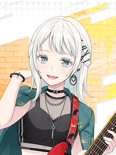 Wearing a Smile — illustration de la carte de Miku Mahashi