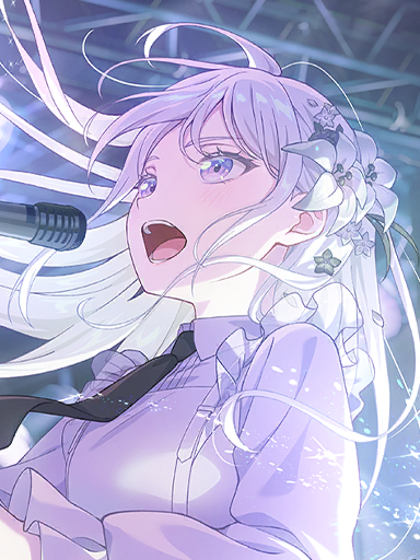 A Song That Leads to Happiness — illustration de la carte de Hotaru Shiomi