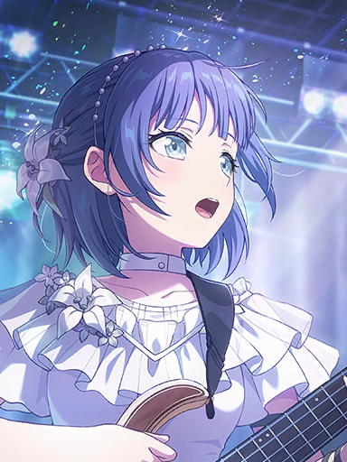For the Sound I Want to Protect — illustration de la carte de Mahoro Hamasaki