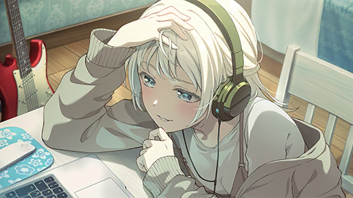 A Song That Suits Them — Miku Mahashi support card artwork