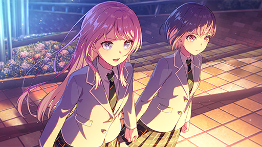 Hand in Hand — Tomori & Anon support card artwork