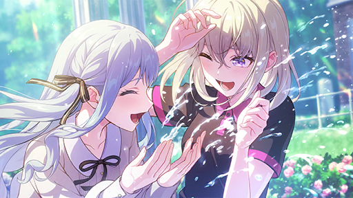 In Our Reverie — Uika & Sakiko support card artwork