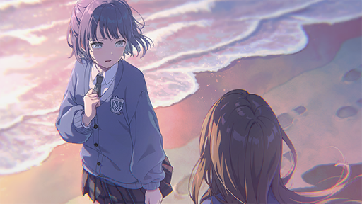 For You — Mahoro & Nagi support card artwork