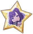 團員星輝（[描繪音色，微微一笑]藤都子）